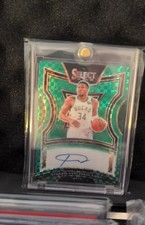 2023-24 Panini Select - Top Shelf Signatures Giannis   Green Prizm /5 