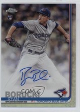 2019 Topps Chrome Rookie Auto Refractor 344/499 Ryan Borucki #RA-RBO Auto 0za6