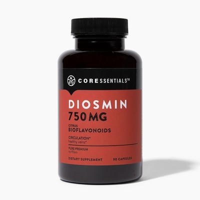 NGL Pure Diosmin 750 mg - Citrus Bioflavonoids for Blood Circulation 90 Capsules