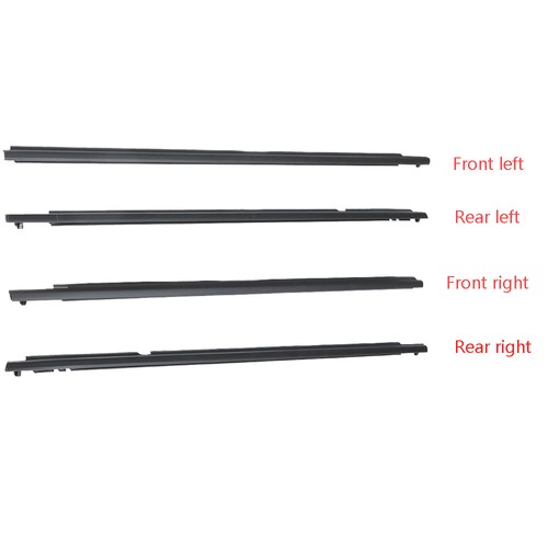 Weatherstrip Window Moulding Trim Seal Belt Black For Toyota Corolla 2009-2012 - Picture 6 of 9