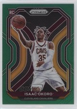 2020-21 Panini Prizm Green Prizm Isaac Okoro #298 13hf