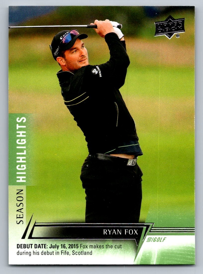 2024 UPPER DECK GOLF CARD #69 RYAN FOX