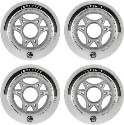 POWERSLIDE Inliner Inlineskates Rolle INFINITY II 4er Pack Rollenset 2026 Wheel 