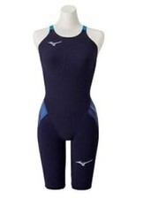 MIZUNO GX SONIC 5 MR  Women's L size Swimsuit for race N2MG0202 Blue Nylon