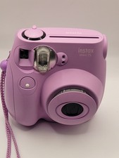 Fujifilm Instax Mini 7s Instant Camera Purple/Lavender-Tested-Powers On-Advances