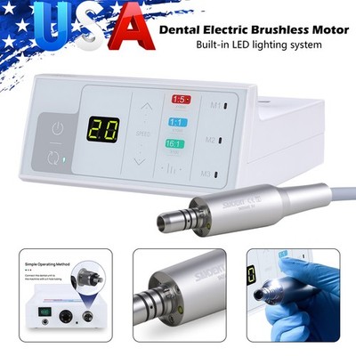 SANDENT Dental Electric Brushless Micro Motor Built-in LED System E-type dp