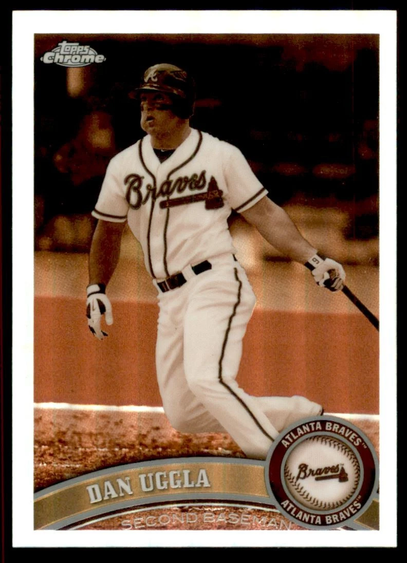 Dan Uggla trading card