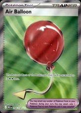 Air Balloon #166/132 Pokemon TCG ME01: Mega Evolution Ultra Rare, Holo NM