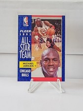 その他 FLEER 1991 All-Star Team Michael Jordan 1991-92 Fleer - All-Star Team Michael Jordan #211 for sale online
