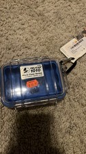 2A Pelican 1010 Micro Case Blue Clear Water-Resistant Hard Protective Case