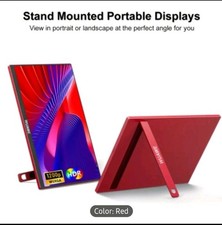 Damaged Box Packaging Red 16" Portable Monitor WUAWE 1200P Travel Monitor