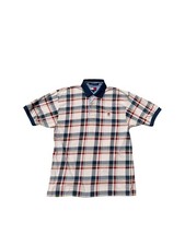 Vintage Tommy Hilfiger Embroidered Crest Polo Golf Shirt size M