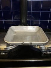 17’ Solid Aluminium Roasting Tray Pan Samuel Groves & Co Ltd Birmingham 1948