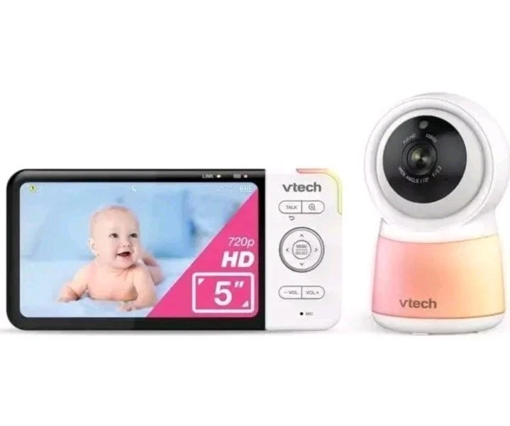 VTech RM5755HD 5" Smart Wi-Fi 1080p Video Baby Monitor