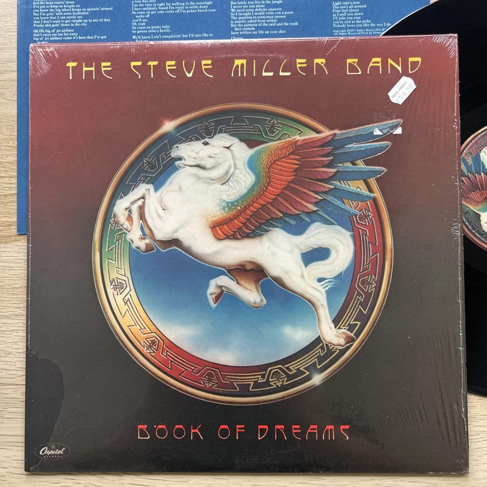 1977 Steve Miller Band Book Of Dreams OG US Press In Shrink! + Sleeve! Excellent - Image 2 of 4