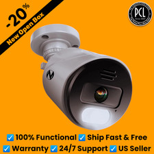 ✅ Night Owl Wired POE 4K Spotlight Camera 2-Way Audio Siren IP8 IP-8LTA-B ✅