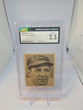 1948 Bowman - Augie Galan #39 Rookie Card CGC 2.5 Good+ Vintage Investment ? . rookie card picture