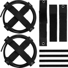 Taiyin 3 Pairs Goalie Toe Straps Hockey Strap Equipment Shock Toe... 