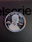 1 Gram Silver Art Round "Lincoln Shield Cent "
