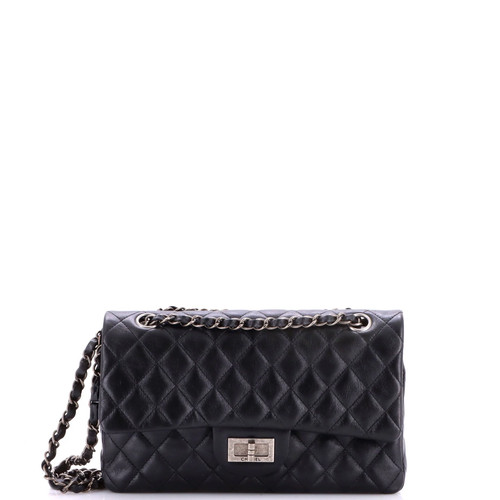 Chanel Hybrid Reissue Double Flap Bag Quilted Lambskin Medium