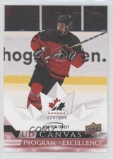 2022-23 Series 2 UD Canvas Program of Excellence Brayden Tracey #C260 Rookie RC