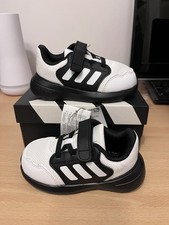Adidas Tensaur Run 3.0 Shoes Infants - Core Black White - UK5.5 -Brand New Boxed