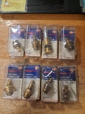 MIXED LOT OF 14 MASTER PLUMBER FAUCET STEMS HOT COLD HOT/COLD WIDE RANGE