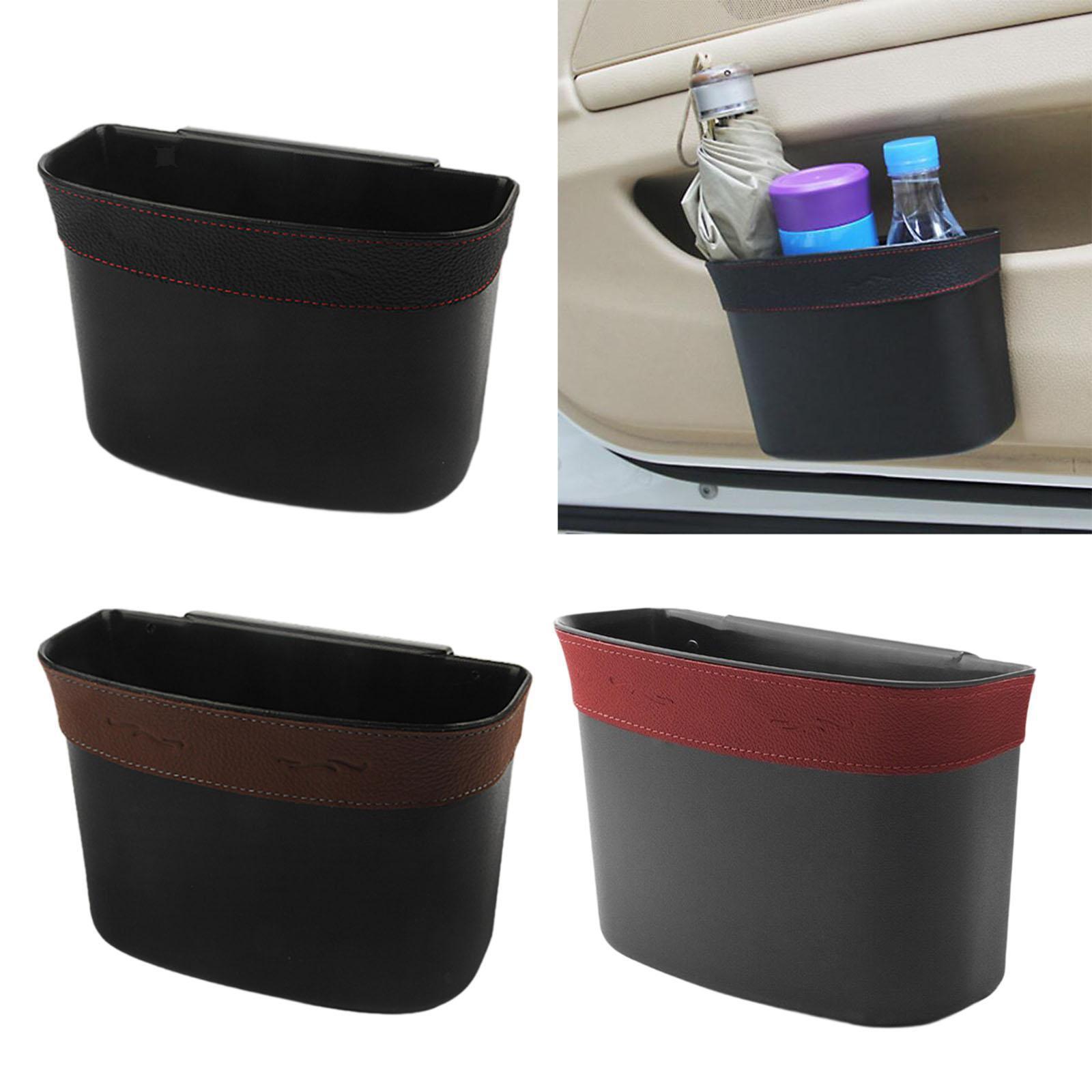 Space-Saving Car Garbage Can Trash Bin for Waste Storage-image