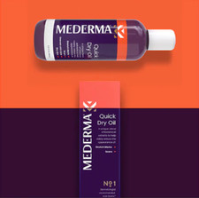 Mederma Skin Care Quick Dry Oil Stretch Marks Clinical Fragrance Free 3.4 Oz