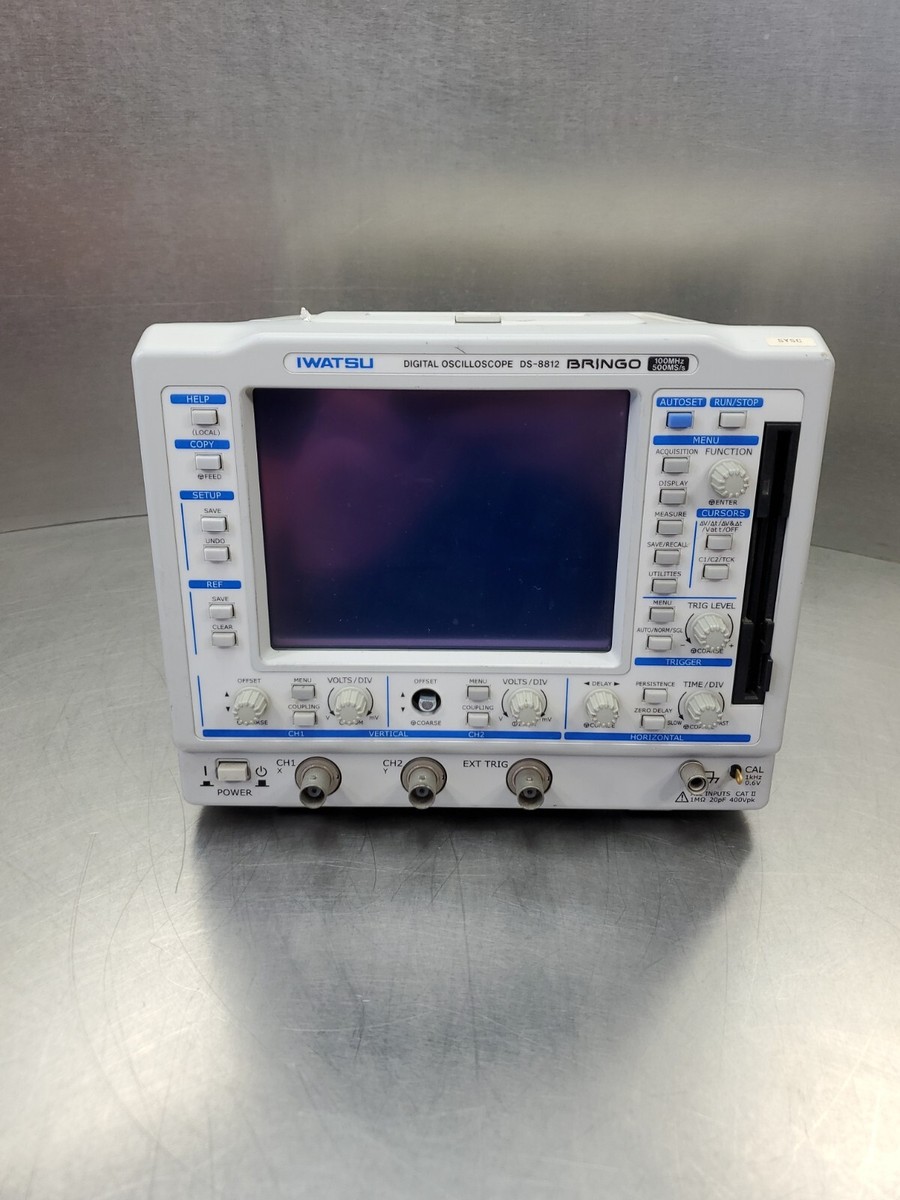 IWATSU 岩通 DS-8814 100MHz OSCILLOSCOPE オシロスコープ