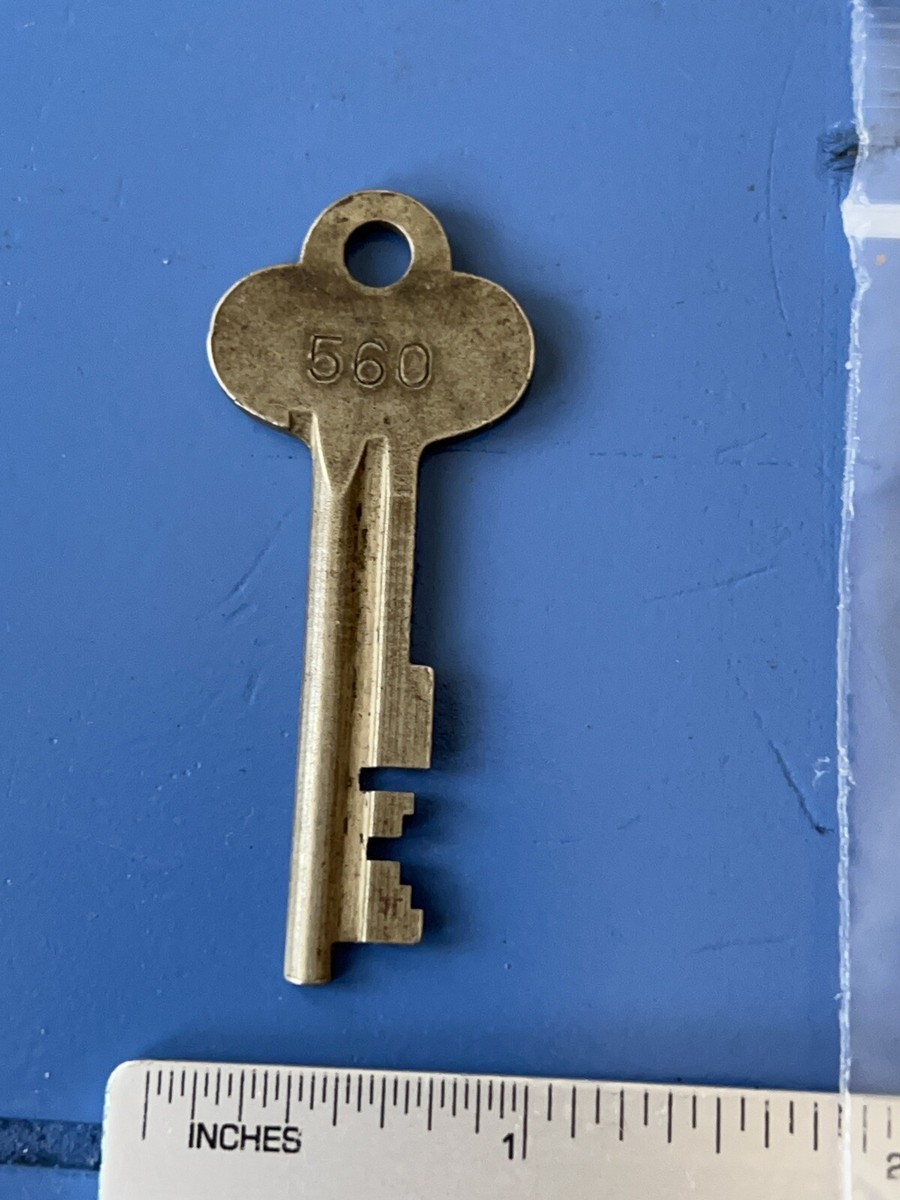 Vintage Diebold Safe & Lock Co Canton Ohio Deposit Box Key #560 | eBay