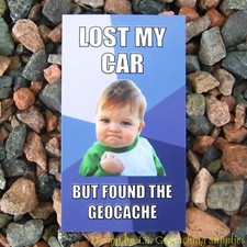 Geocaching Meme Cards for Geocache Swag Various Designs, Lots of 5-20 Cards