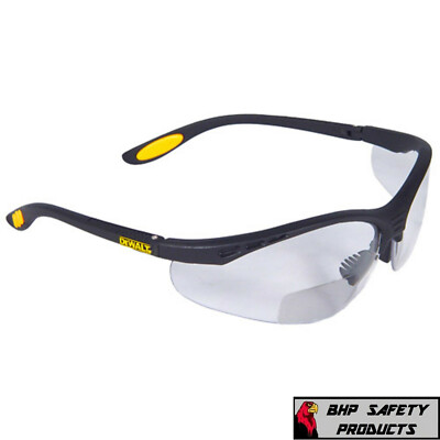 #ad #ad DeWalt Bifocal Reading Readers Safety Glasses CLEAR Lens 1.0 1.5 2.0 2.5 3.0 $13.95