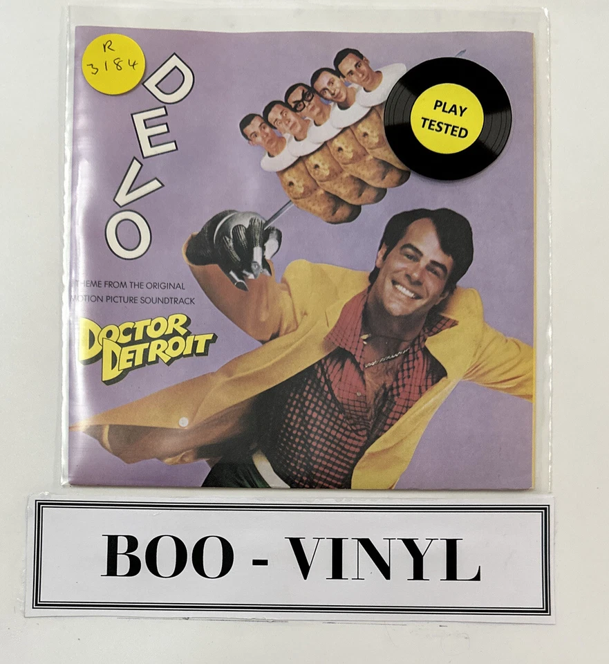 Devo / James Brown - Theme From Doctor Detroit / King Of Soul (7", Single) NM - Image 3 of 4