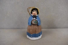 CHRISTMAS CAROLER BELL  J.S.N.Y. THAILAND VTG.