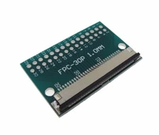 30P 30 Pins FPC to DIP Breakout Board 1.0mm pitch