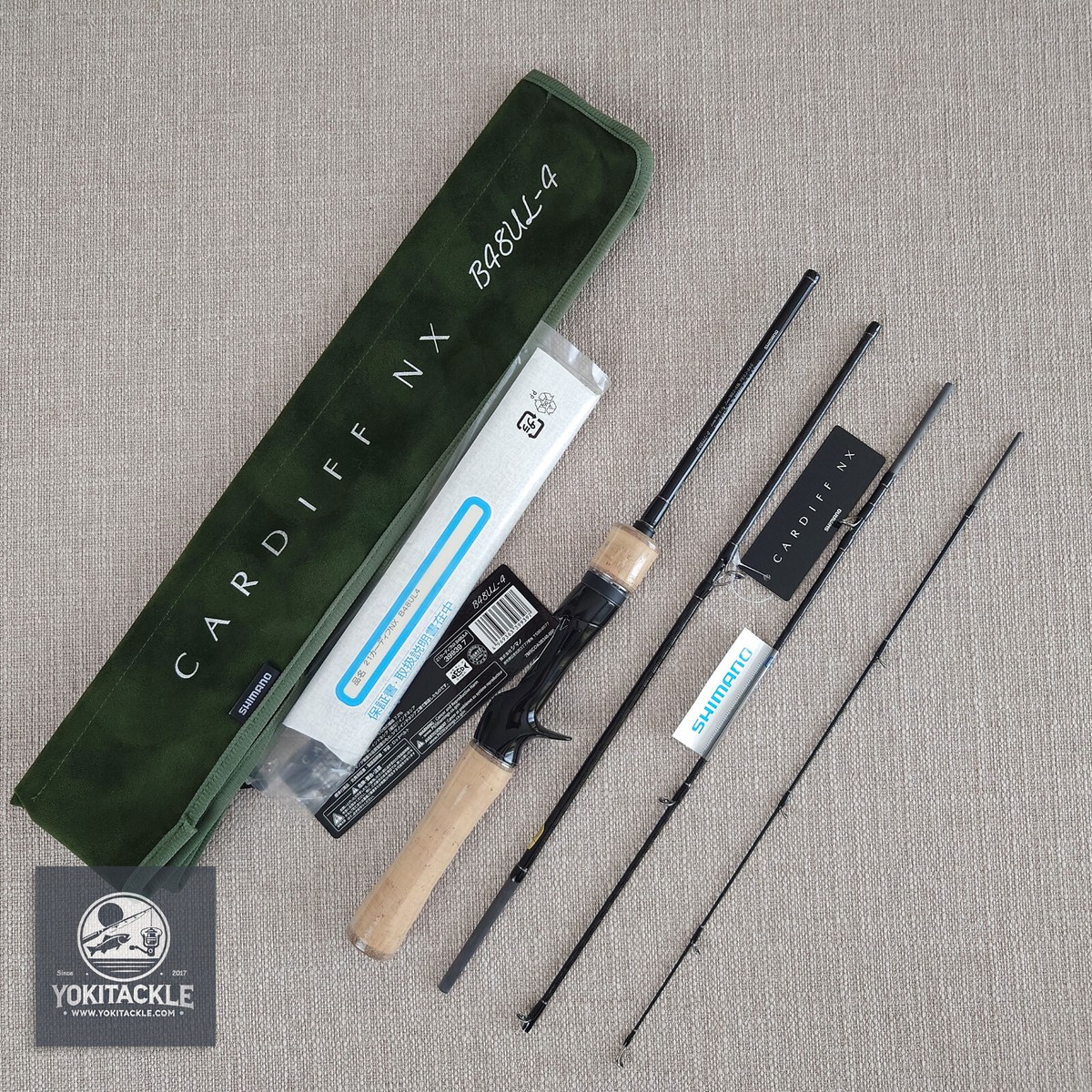 シマノ SHIMANO 未使用 トラウトロッド カーディフNX B48UL-4 シマノ(SHIMANO) 21 カーディフ NX B48UL-4 ☆特別割引品