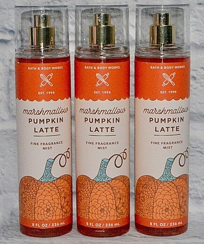 marshmallow pumpkin latte body spray