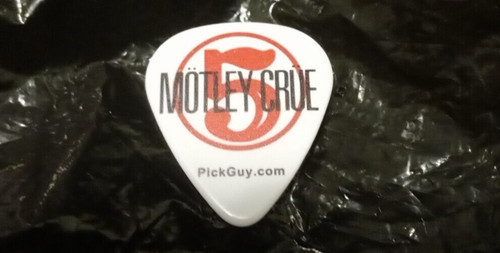 MOTLEY CRUE John 5 Ex Rob Zombie Marilyn Manson 2024 Stage GUITAR PICK