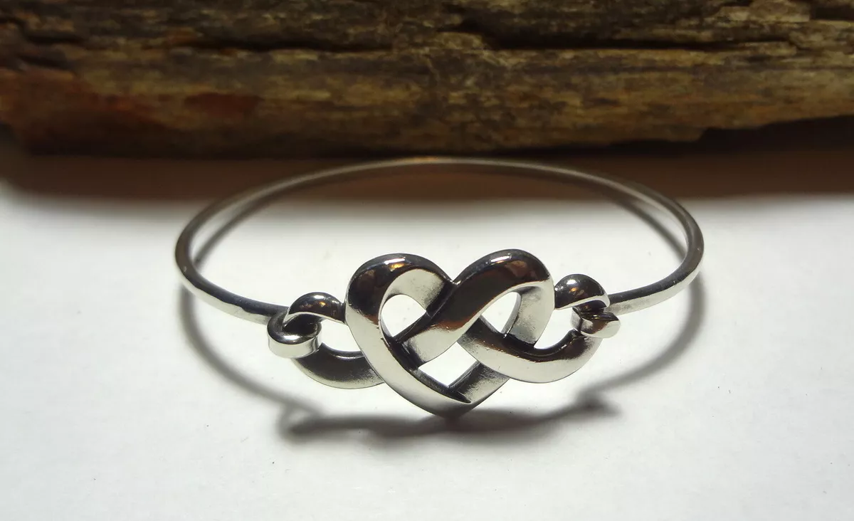 James avery heart knot bracelet deals