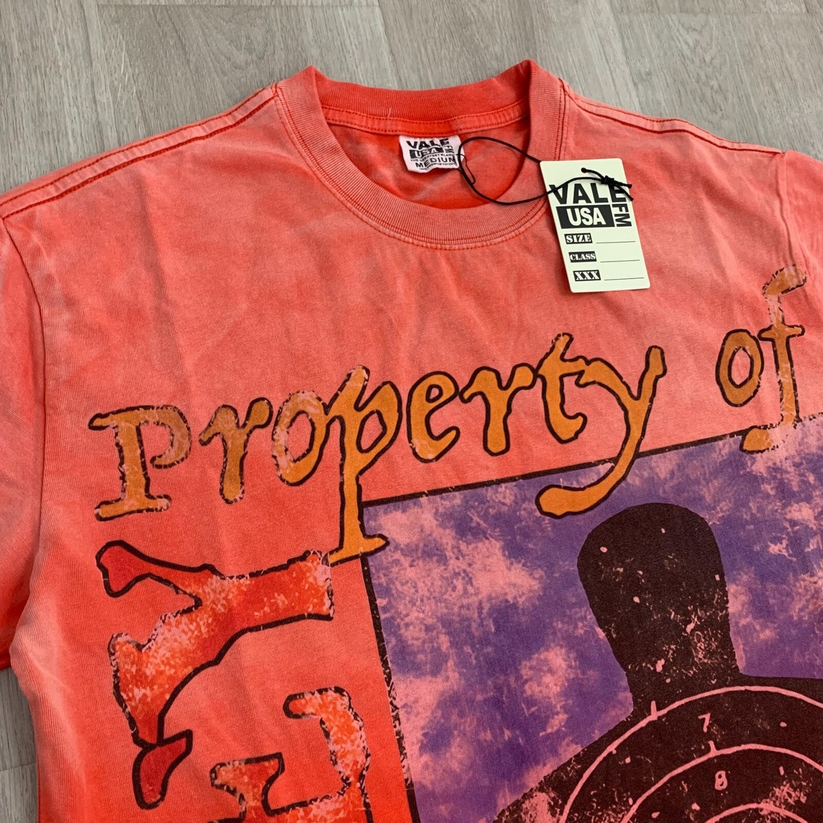 Vale Forever Valley Sport Target Practice Red Mens Graphic