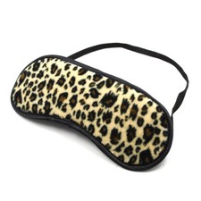 Nueva máscara de ojos de entrenamiento máscara de sueño de leopardo máscara de ojos apagón para mujeres accesorios de escenario
