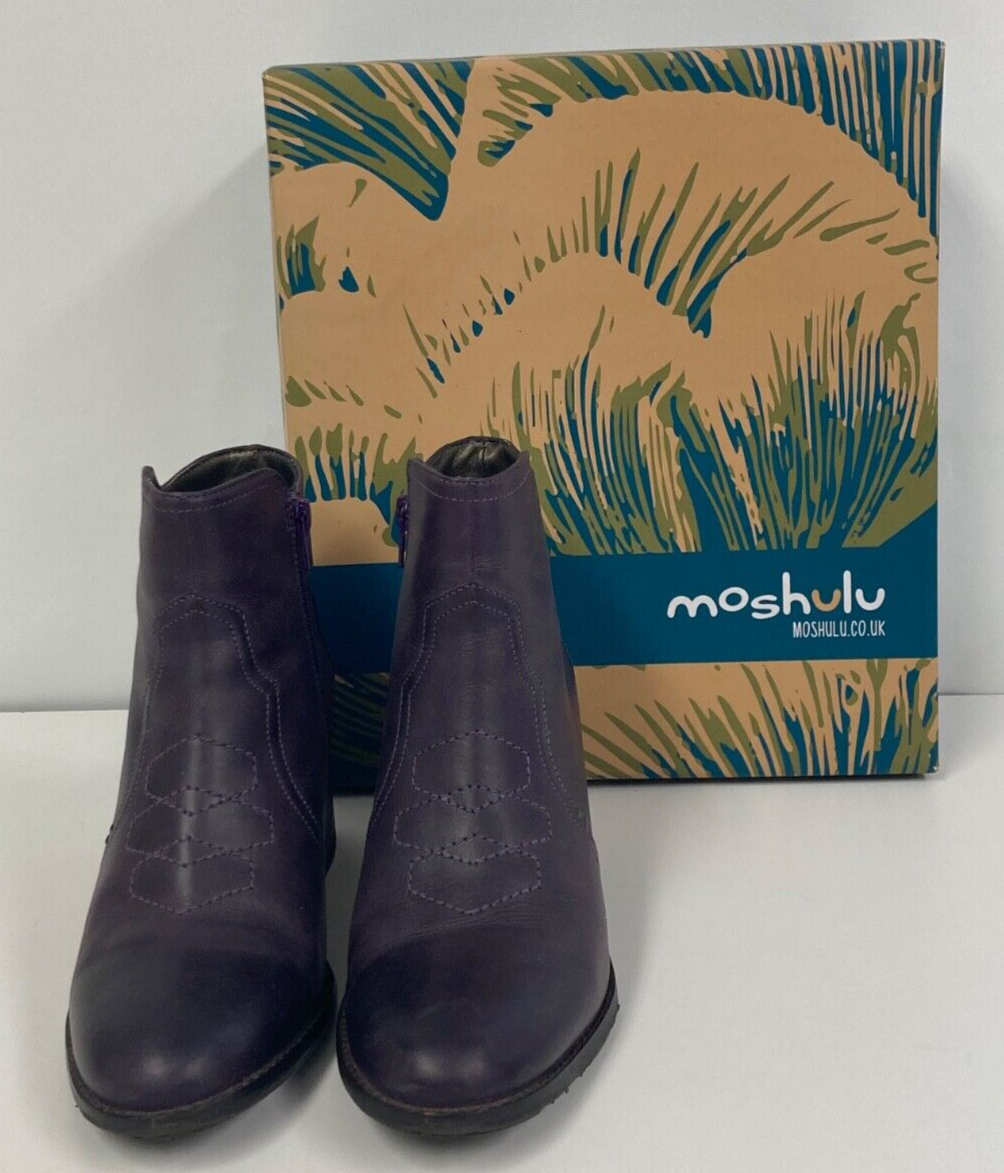 Moshulu Boots Leather Women's Boots Ankle Moshulu Western