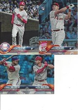 2018 TOPPS Update Rainbow Jesmuel Valentin & Mitch Walding RC Phillies US106