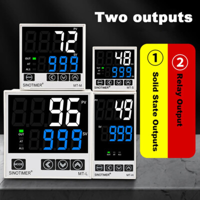 Digital PID Thermostat Intelligent Temperature Regulator Controller 0-999 / 