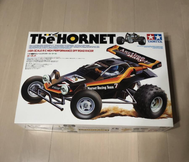 Tamiya Hornet Racing Team ラジコンカー Tamiya RC Hornet in a special NANGA color scheme - TamiyaBlog