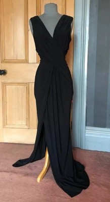 black grecian gown