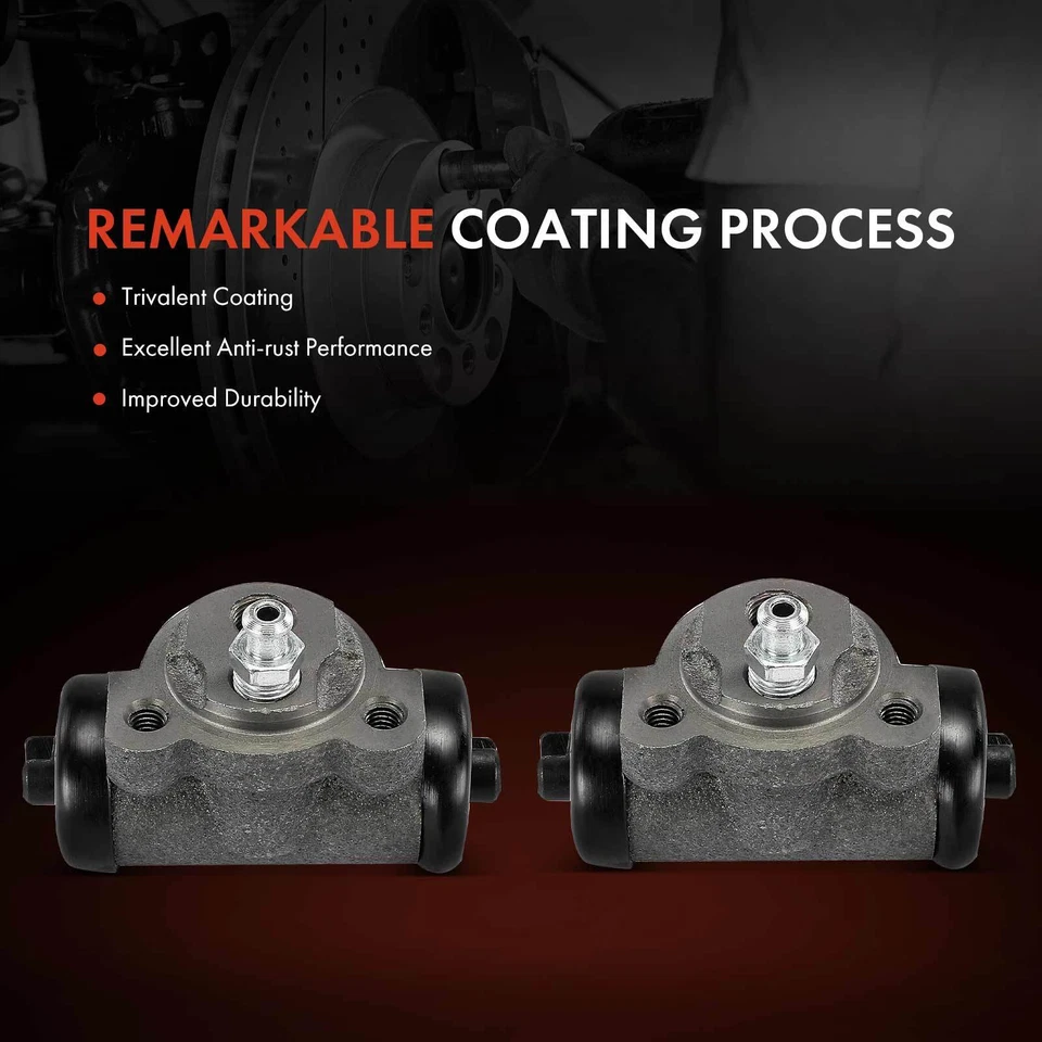 2x Drum Brake Wheel Cylinder for Dodge Stratus 2001-2005 Chrysler Hyundai Rear - Image 3 of 4