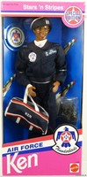 Ken Air Force Black Doll 11555 Never Removed From Box 1993 Mattel, Inc. 3+ Ken Air Force Black Doll 11555 Never Removed From Box 1993 Mattel, Inc. 3+