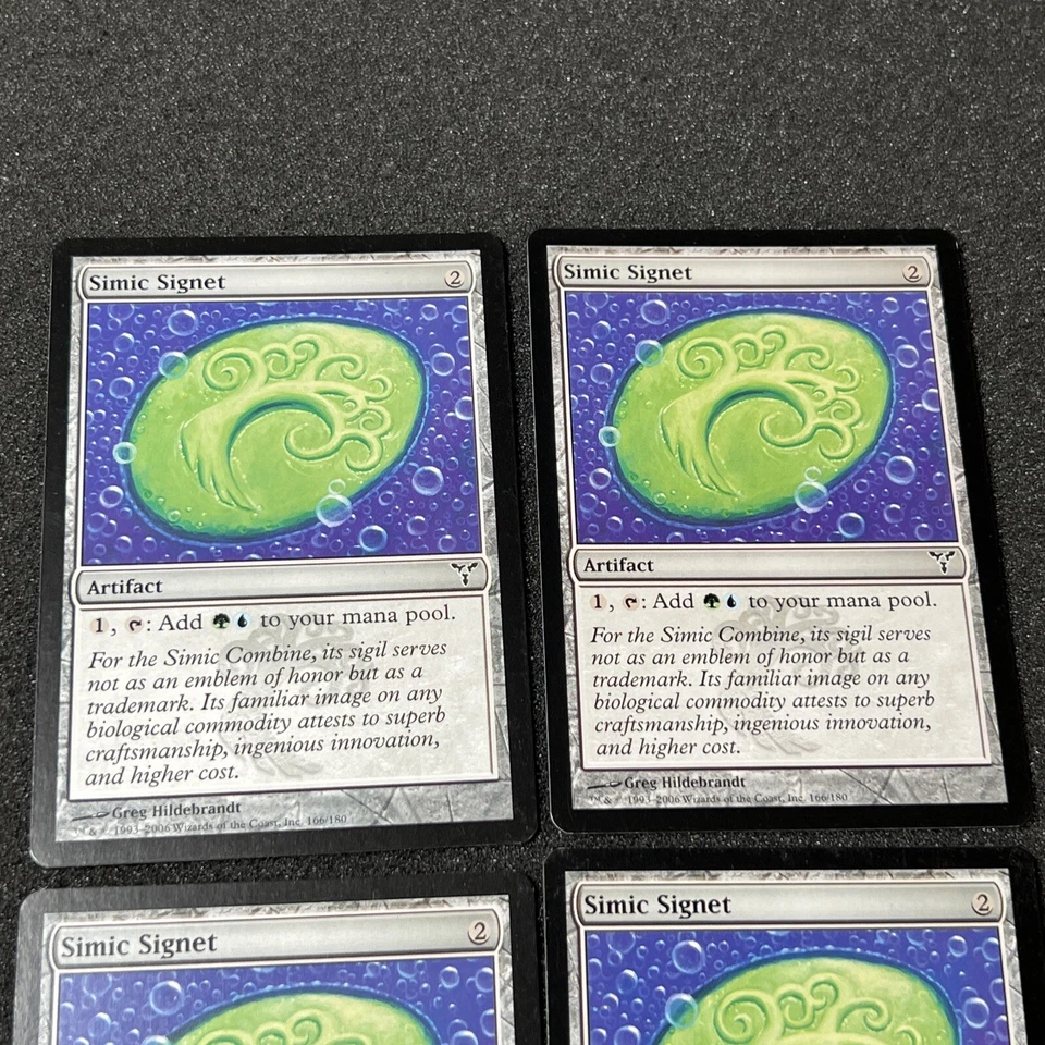 Simic Signet Magic The Gathering Mtg Artifact Dissension Card 4 - Image 2 of 4